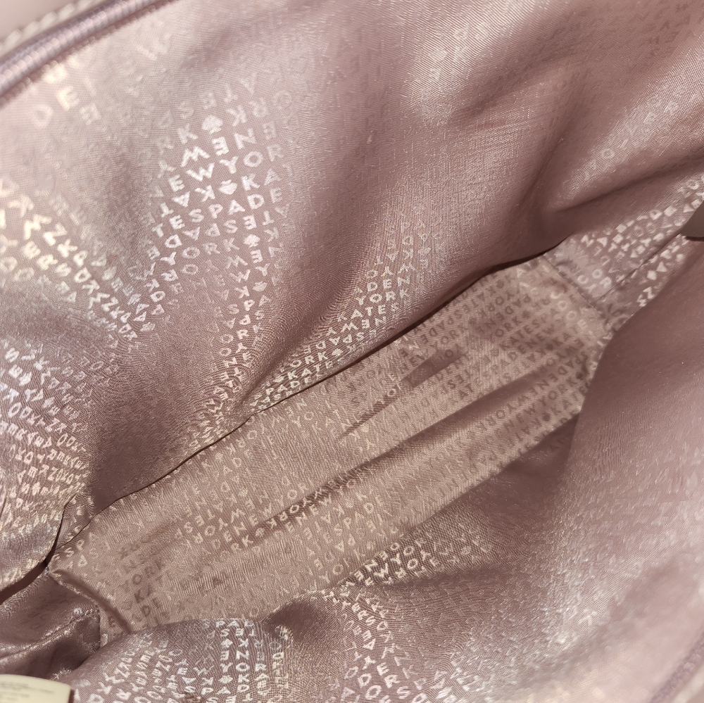 Kate Spade Taupe Leather Tote Bag - Picture 9 of 11